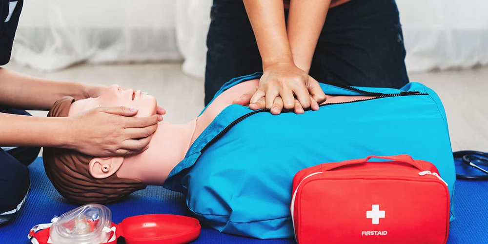 First aid training